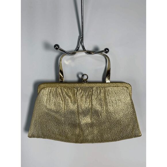 Vintage Ande' Gold Purse - Picture 1 of 6